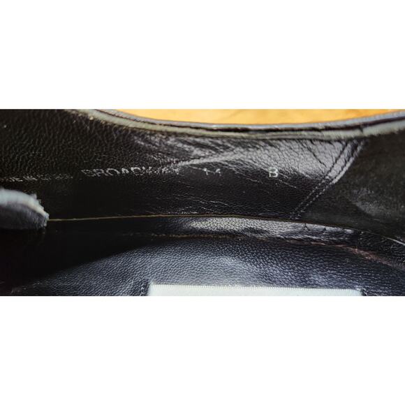 Mezlan Broadway Formal Tuxedo Dress Shoes Black Patent Leather Satin 11 B main image 5